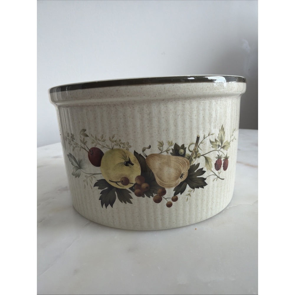 Royal Doulton Cornwall Vintage Soufflé Round Dish, 5 1/2" Wide